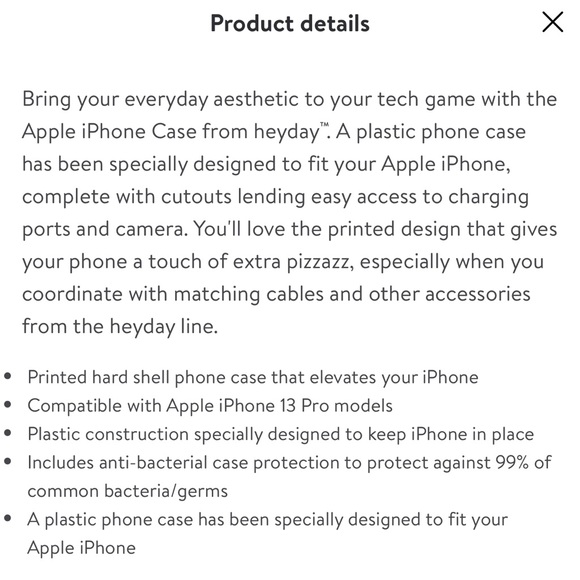 heyday | Botanical iPhone 13 Pro Max/iPhone 12 Pro Max Case Popsocket - Picture 10 of 11